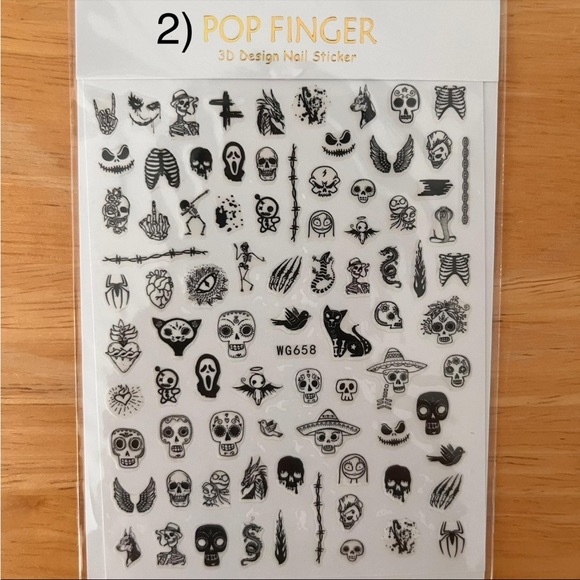 Halloween Nail Art Stickers - Picture 5 of 16